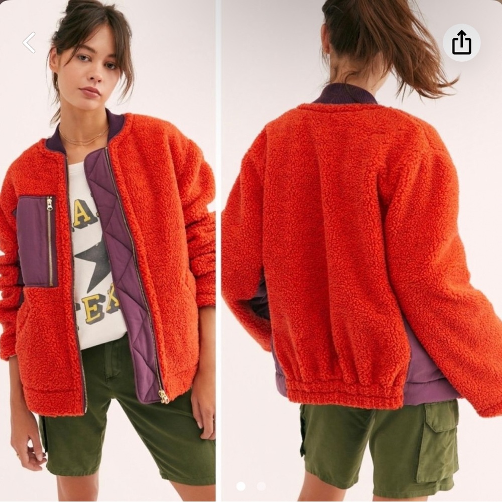 Free People Rivington Sherpa Jacket